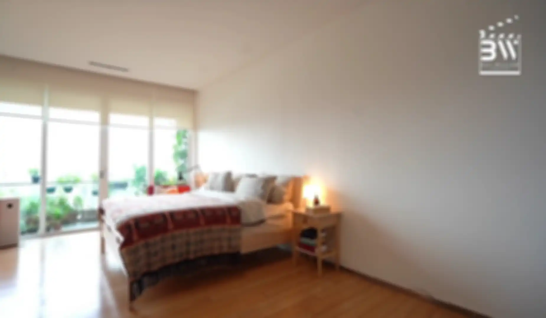 Kamar tidur di rumah artis Daniel Mananta.