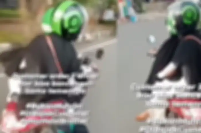 2 cewek pesan ojol buat minjam motor