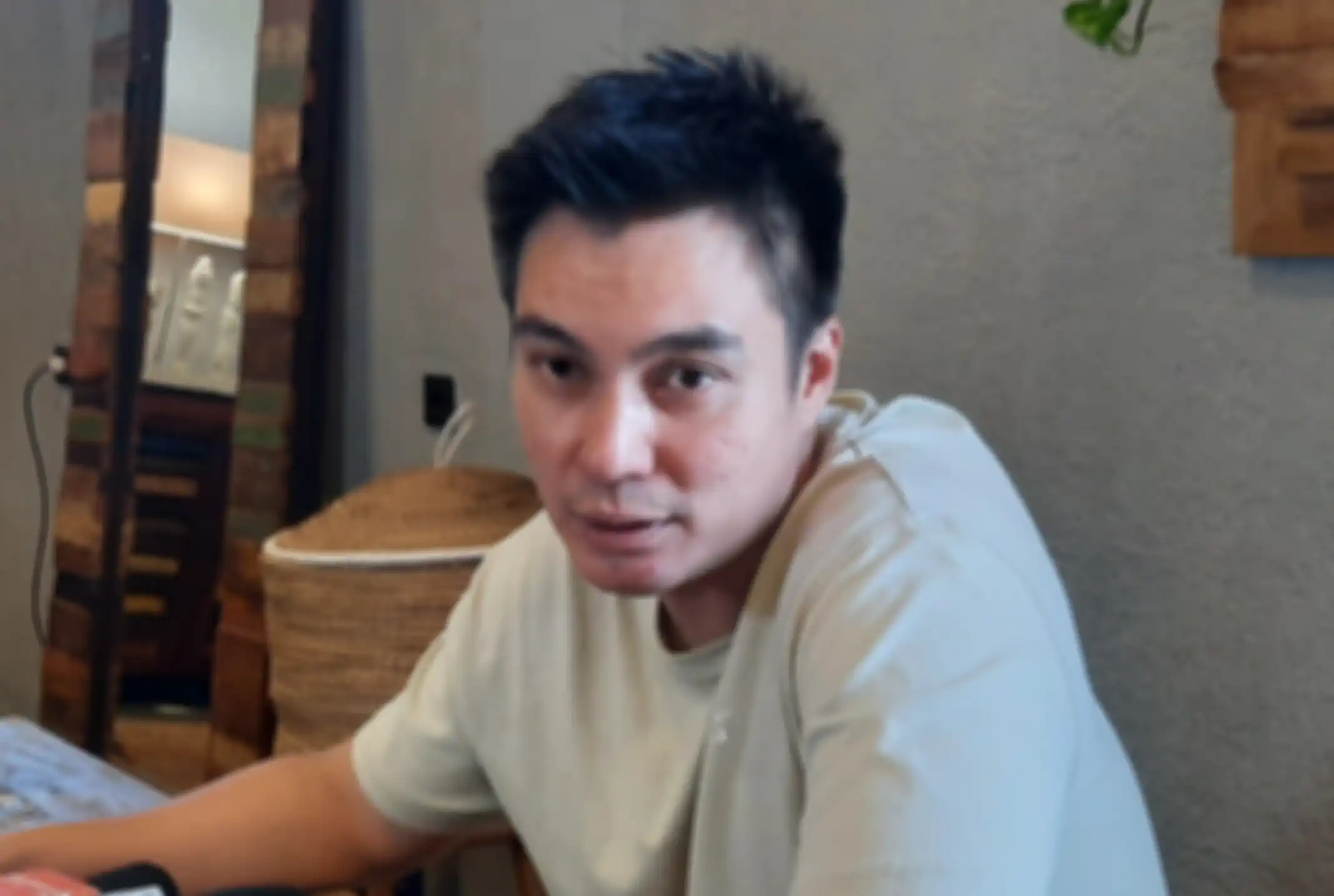 Baim Wong saat ditemui Grid.ID di kawasan Bintaro, Jakarta Selatan, Kamis (28/7/2022).