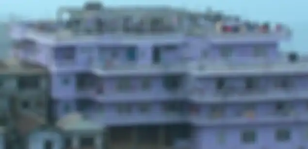 Bangunan tempat Ziona Chana tinggal bersama 39 istrinya