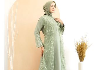 5 Dress Brokat 100 Ribuan Cocok Buat Baju Lebaran 2023 #PowerUpRamadan