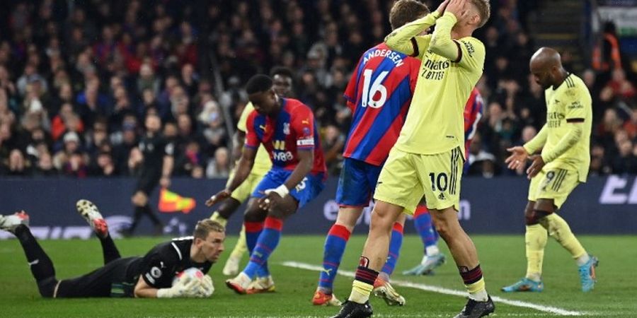 Hasil Liga Inggris - Dilibas Crystal Palace, Arsenal Tertahan di Peringkat Kelima