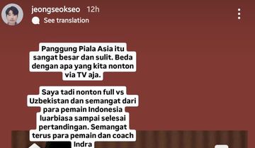 Penerjemah Shin Tae-yong, Jeje memberikan komentar usai timnas U-20 Indonesia tersingkir dari Piala Asia U-20 2025.