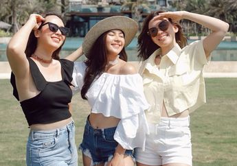Kenakan Gaun Mewah Saat Lakukan Pemotretan Bersama, Intip Penampilan Tiga Sahabat Jessica Mila, Michelle Joan, dan Pamela Bowie!
