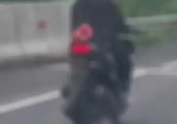 Nah Lo, Motor Yang Enggak Pakai Pelat Nomor Buat Hindari Tilang ETLE Bakal Dikandangin
