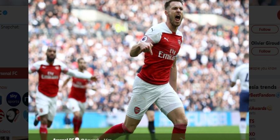 Kutukan Gol Aaron  Ramsey Makan Korban Lagi, Jadi 17 Orang