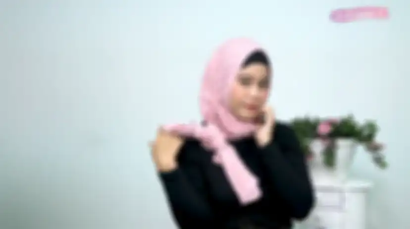 Tutorial hijab pashmina.