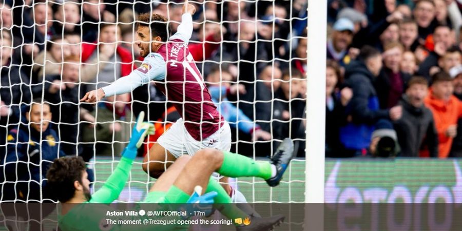 Diwarnai Dua keputusan VAR, Liverpool Tertinggal dari Aston Villa di Babak I