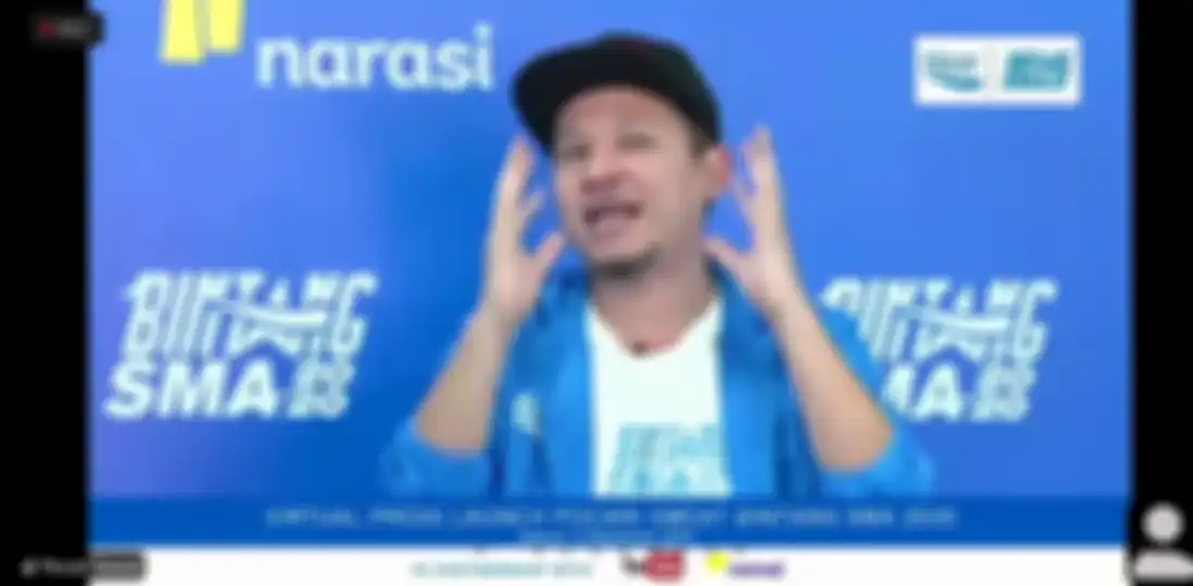 Press Conference Pocari Sweat BINTANG SMA 2020 pada Kamis, (3/9/2020)