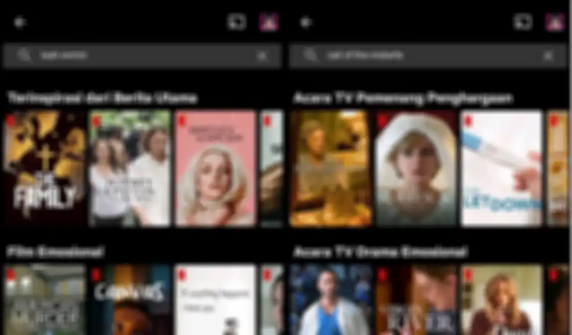 Beberapa judul fim Netflix yang tidak ada di Indonesia