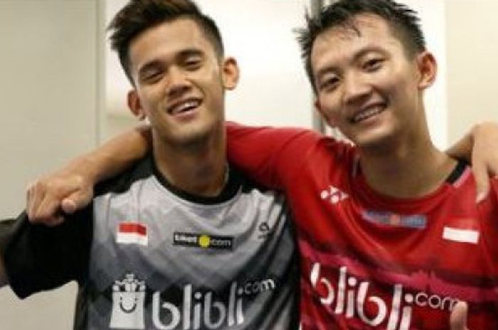 Firman Abdul Kholik (kiri) dan Ihsan Maulana Mustofa (kanan) 