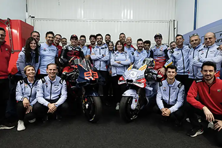 Kado Tahun Baru 2024, Penampakan Resmi Marc Marquez di Skuat MotoGP Gresini Racing Livery Masih Polosan