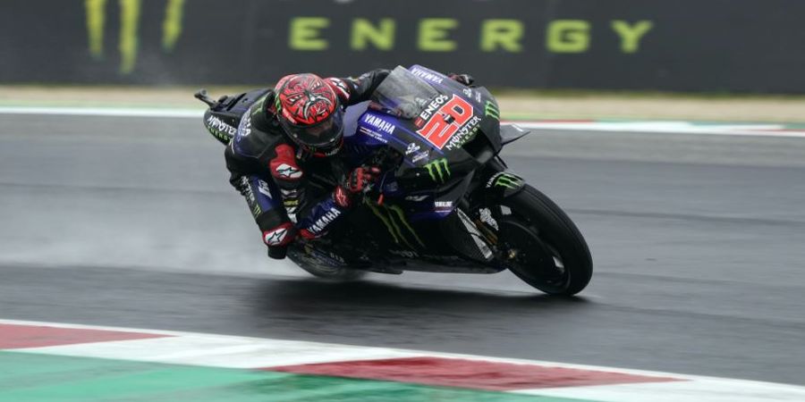 MotoGP Algarve 2021 - Meski Sudah Jadi Juara Dunia, Fabio Quartararo Tak Mau Melempem