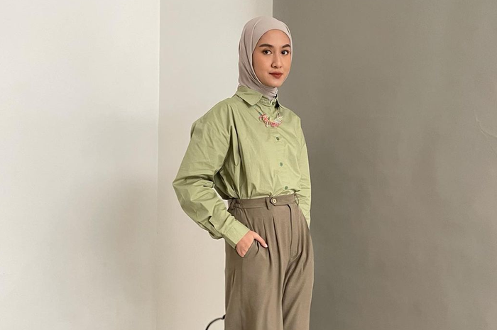 Outfit ngantor hijab