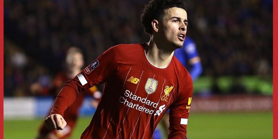 Shrewsbury Vs Liverpool - Cetak Gol, Remaja 18 Tahun The Reds Samai Rekor Sterling