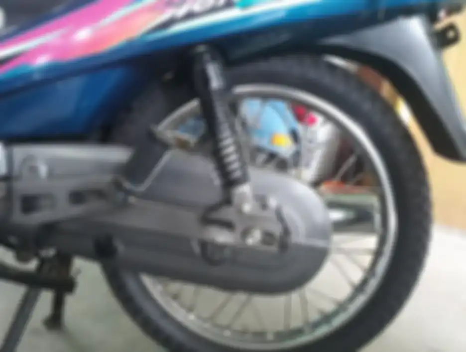 Kondisi kaki-kaki Yamaha Sigma new old stock.