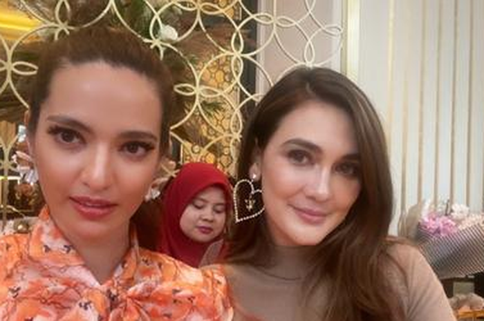 Nia Ramadhani dan Luna Maya