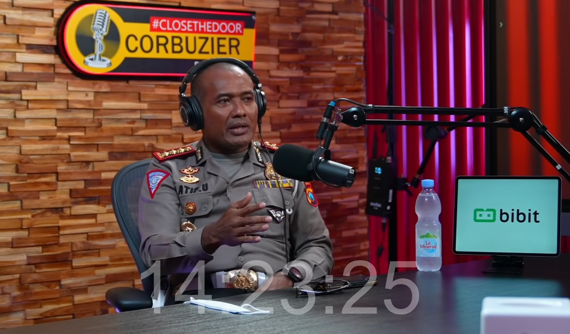 Latif Usman saat berbicara mengenai teknologi INCAR di Podcast Deddy Corbuzier