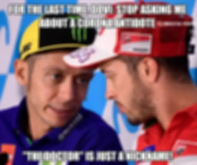 Meme MotoGP, julukan The Doctor Valentino Rossi dikaitkan dengan virus corona