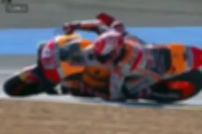 Marc Marquez bisa selamat dari kecelakaan di MotoGP