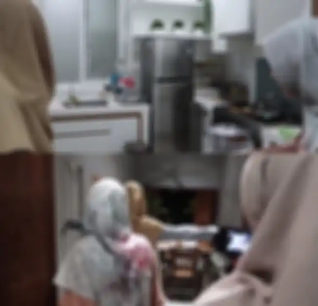 Dapur kedua milik Dewi Sandra
