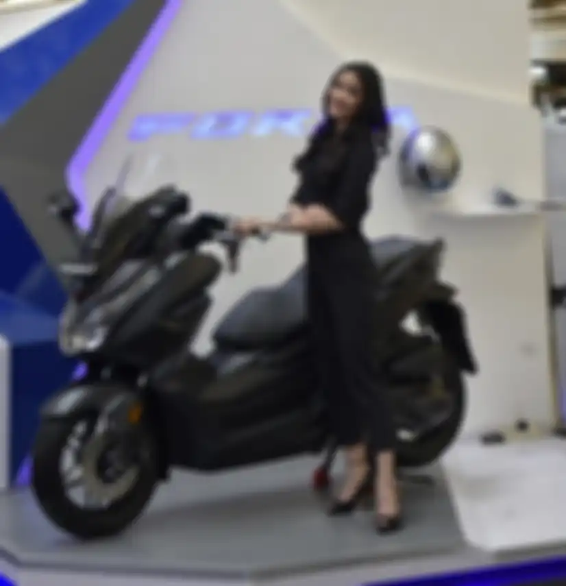 Honda Forza yang didisplay di Honda Premium Matic Day