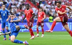 Hasil Euro 2024 - Catenaccio Runtuh Diberi Satu Tembakan ke Gawang, Italia Keok di Tangan Swiss