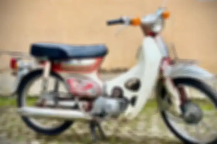 Motor Honda C70 dilelang akun lady biker untuk membantu korban gempa Cianjur
