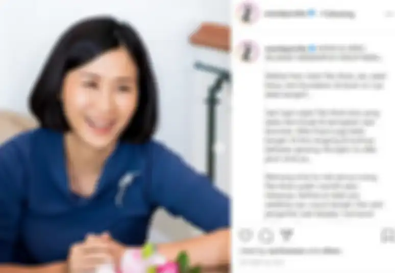 unggahan Wanda Ponika tentang Veronica Tan