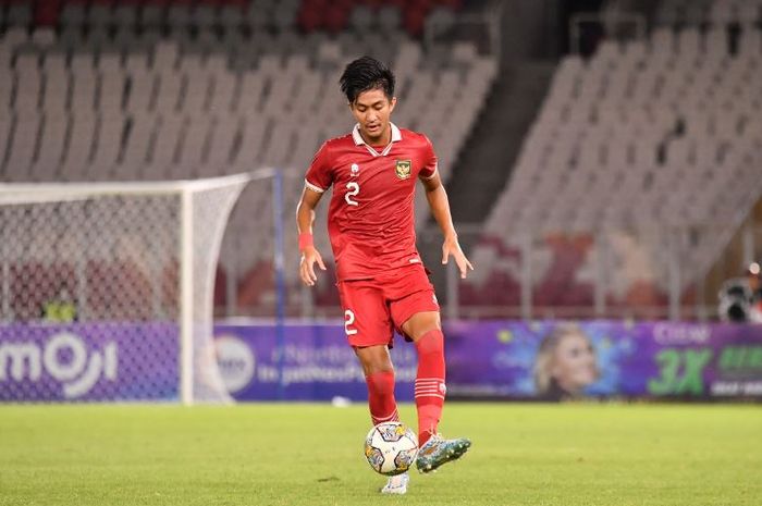 Bek Timnas U-20 Indonesia, Sulthan Zaky, menjadi pemain termuda di skuad Garuda Nusantara.