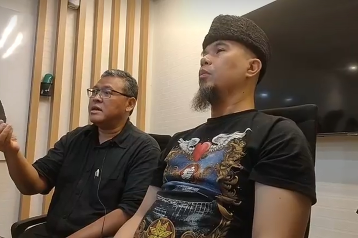 Ahmad Dhani ditemui di Tebet, Jakarta Selatan, Rabu (1/3/2023).