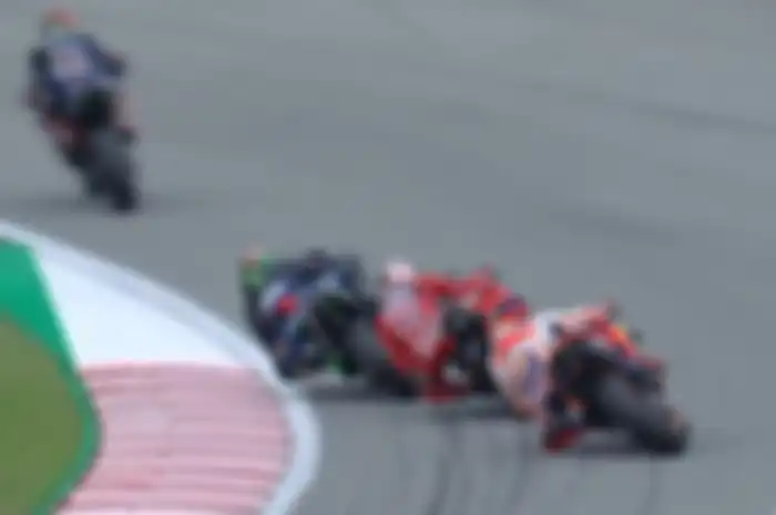 Kelakuan Franco Morbidelli di FP3 MotoGP Malaysia 2022 bikin Marc Marquez dan Francesco Bagnaia frustasi.