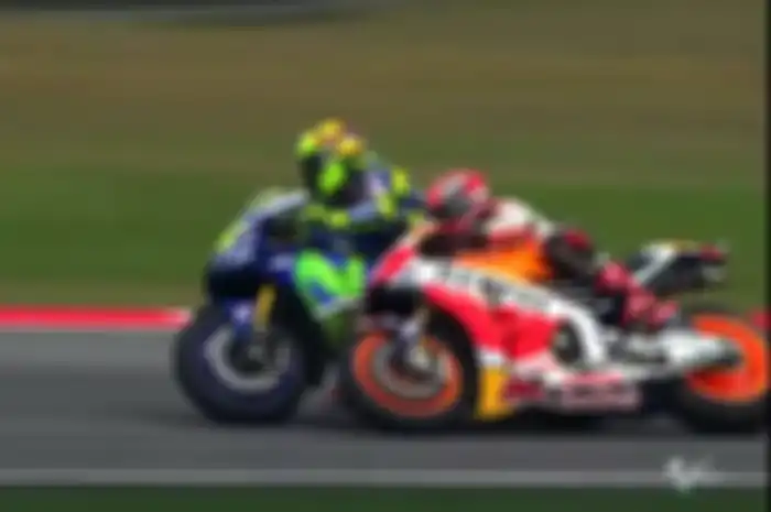 Sepang Clash 2015, Marc Marquez dan Valentino Rossi