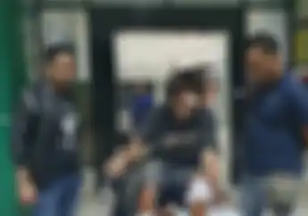 Sadis, Serang Polisi Pakai Pedang, Otak Curanmor Terjungkal, Kedua Kaki Berlumuran Darah
