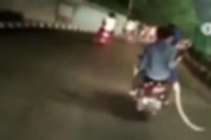 Ilustrasi geng motor makin meresahkan di Cimahi, Jawa Barat, seorang mahasiswa dibacok kepalanya.