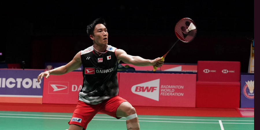 Pelatih Minta Kento Momota Lebih Sabar dalam Pemulihan Cedera