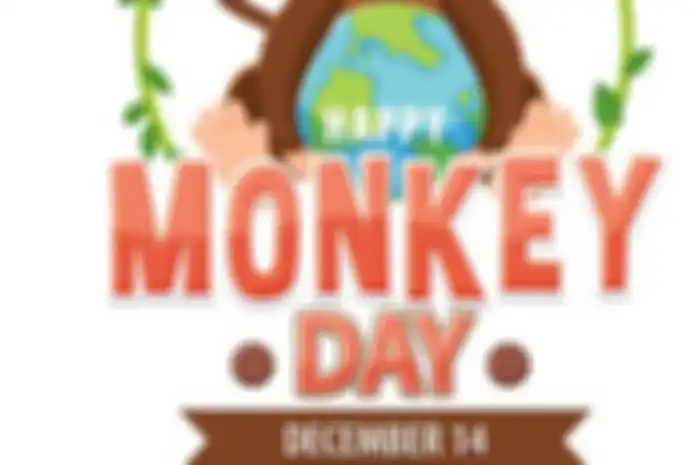 Hari Monyet Sedunia diperingati setiap tanggal 14 Desember
