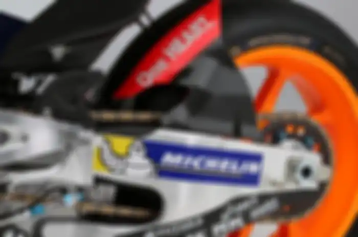 Pelek motor MotoGP Marc Marquez merek OZ Racing.