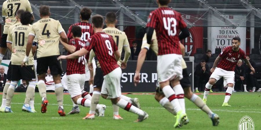 Hasil Liga Italia - AC Milan Akhirnya Menang Setelah Ganti Pelatih