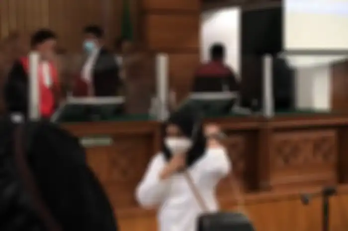 ART Putri Candrawathi, Susi di Pengadilan Negeri Jakarta Selatan, Senin (31/10/2022).