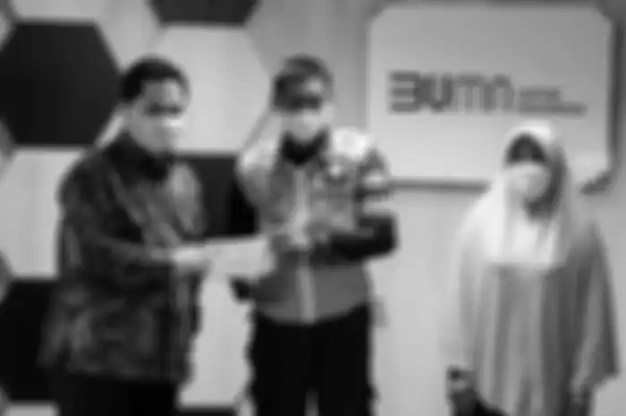 Menteri BUMN Erick Thohir mengapresiasi apa yang dilakukan Mujenih dan Egi