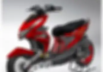 Berubah Total Tampilan Honda BeAT Jadi Italjet Dragster, Kaki Depan Pasang Swing Arm