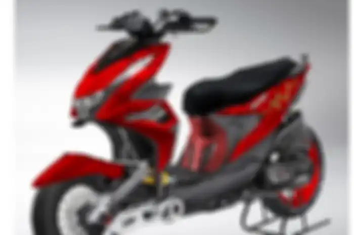 Berubah Total Tampilan Honda BeAT Jadi Italjet Dragster, Kaki Depan Pasang Swing Arm