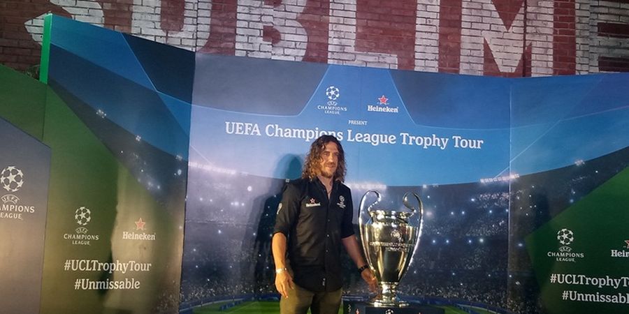 Sampai Jakarta, Legenda Barcelona Carles Puyol Bisa Bahasa Indonesia