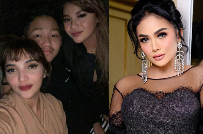 Ashanty, Azriel, Aurel, dan Krisdayanti