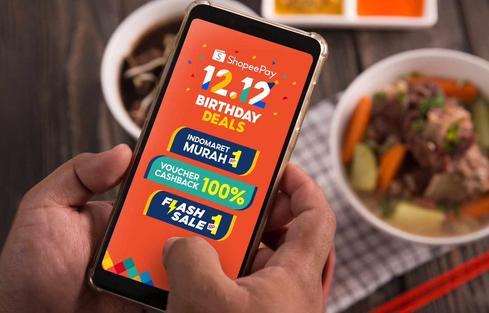 ShopeePay Birthday Deals 12.12