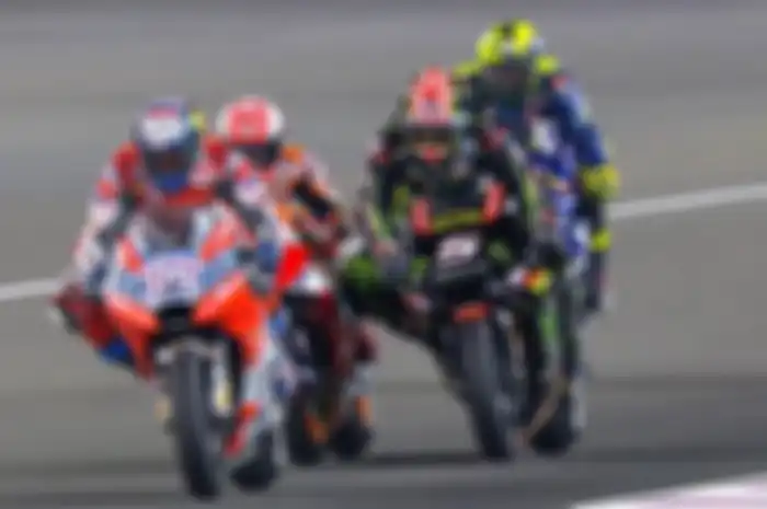 Andrea Dovizioso pakai fairing model jadul di MotoGP Qatar 2018