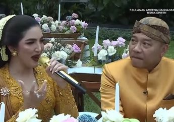 Gelar Tedak Siten Perayaan 7 Bulan Ameena Hanna Nur Atta, Anang dan Ashanty Berharap sang Cucu Pilih Mic