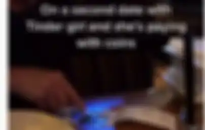 Viral pria bagikan momen saat kencan di restoran. 