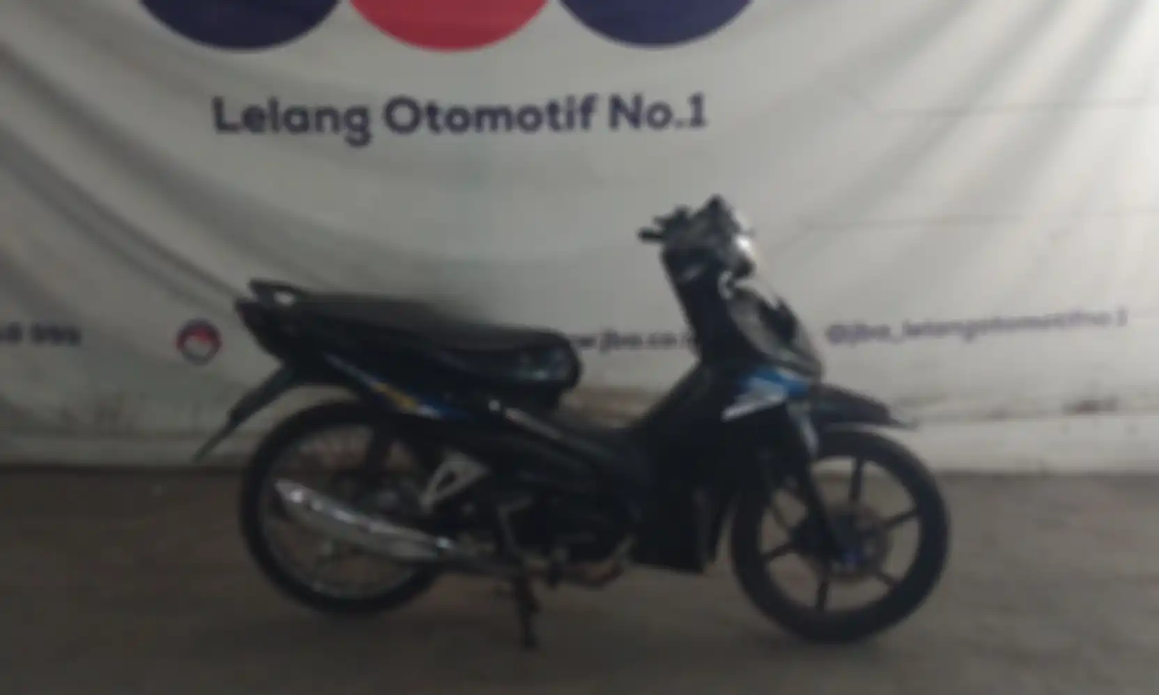 Kondisi Honda Revo, motor murah yang dilelang Rp 3 juta oleh JBA di Jakarta.